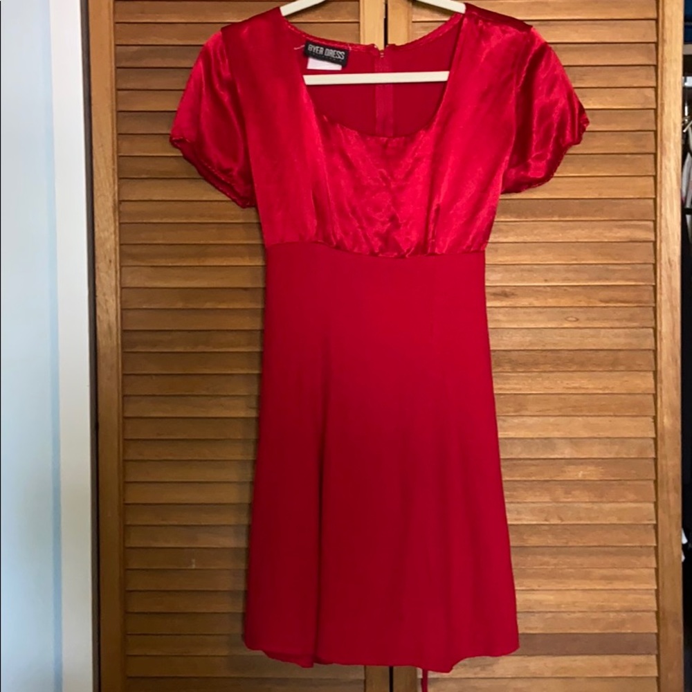 Mini-Red Dress